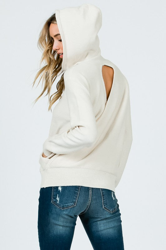 criss cross back sweater