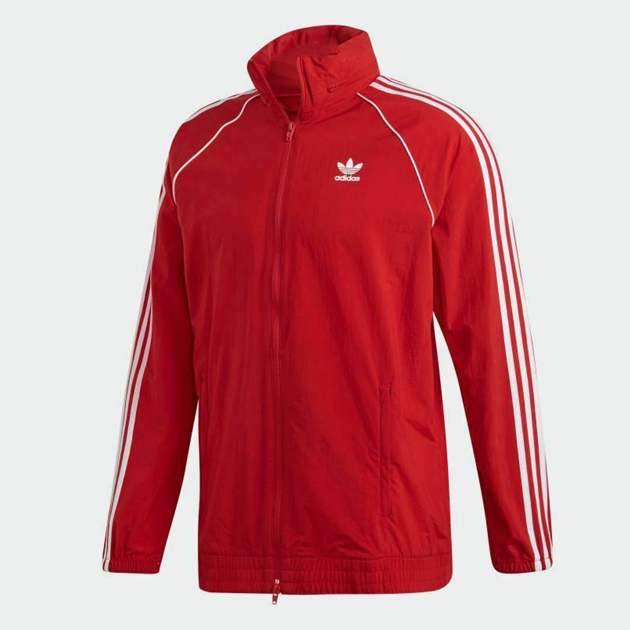 Hubert Hudson Velas Valle Adidas Originals Superstar Windbreaker Men's Sports Track Jacket Red DV1587  freeshipping - Benson66 - Benson66