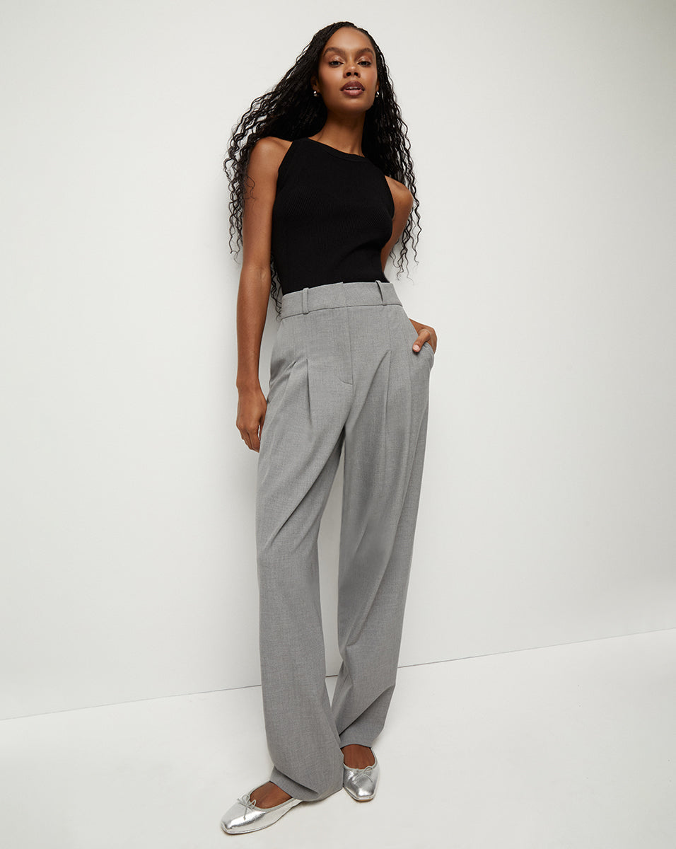 Carson Corduroy Kick-Flare Pants