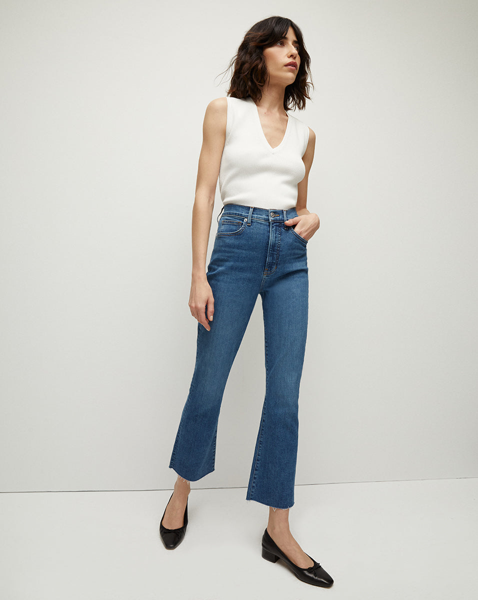 frayed straight leg jeans – s e r e n d i p i t y