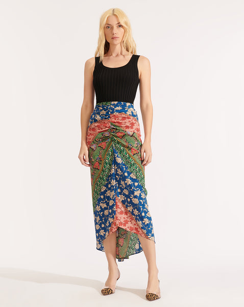 veronica beard maxi skirt