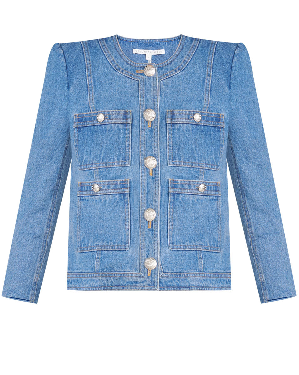 Ferazia Denim Jacket Veronica Beard