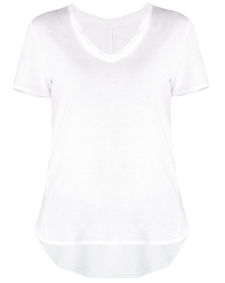 Cindy V-Neck Tee | Veronica Beard