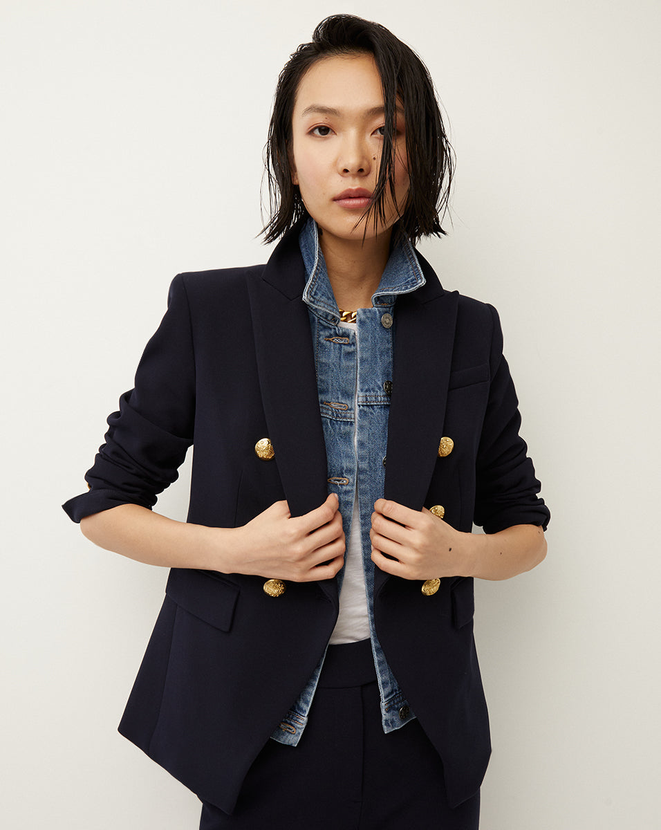 Patra Mixed Media Jacket | Veronica Beard