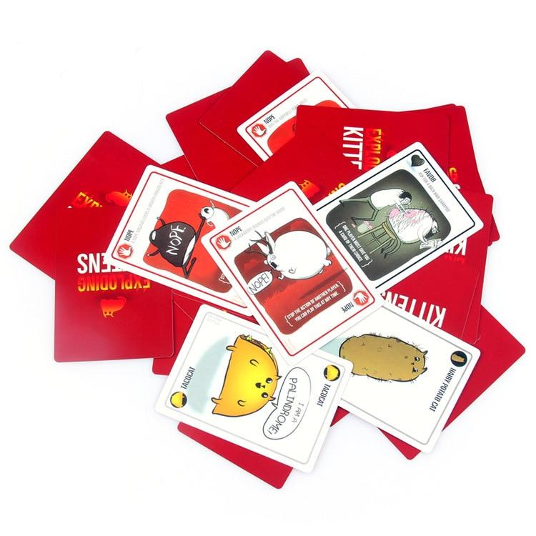 exploding kittens card game