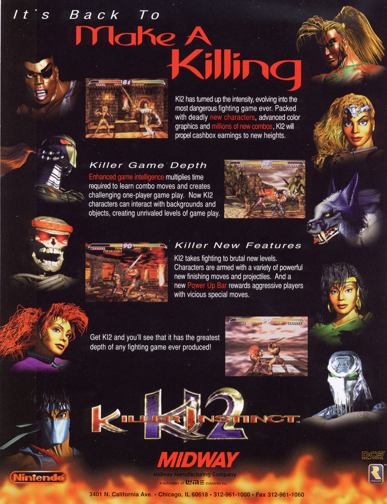 killer instinct 2 video game