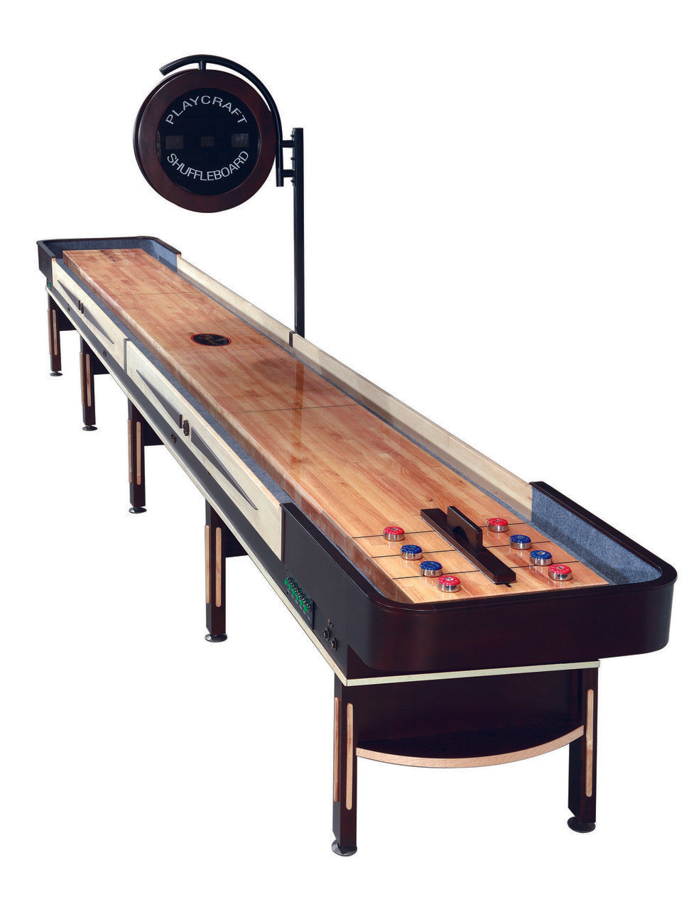 Telluride Espresso 18' Shuffleboard Table