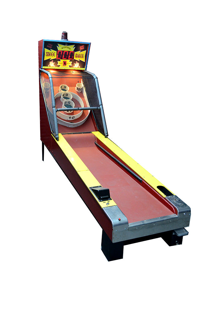 Skee Ball Classic 13' Alley Roller Arcade Game | M&P Amusement