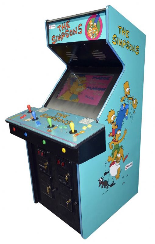 The Simpsons Arcade Video Game M P Amusement
