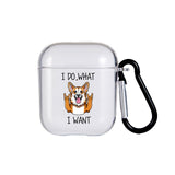Fashion Corgi Silicone Earphones Protective Cases for Apple Airpods Pro 1 2 Dog Bluetooth Wireless Headphone Case Headset Covers