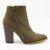 Madison Sheree Side Zip Boot - Olive-Madison Heart of New York-Buy shoes online