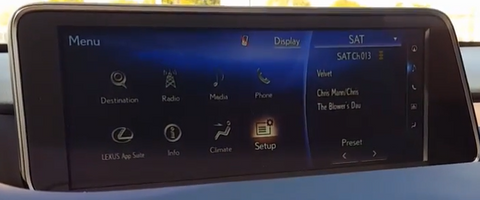 CarPlay Lexus Settings