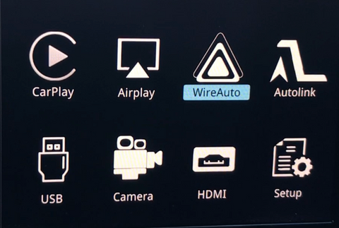 Unavi CarPlay Lexus Main Menu