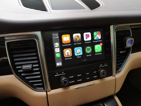 apple carplay porsche macan 2016 2017 2018 android auto interface module retrofit