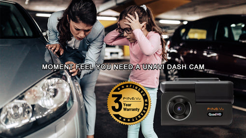 New Year Sale: Unavi Dash Cam FineVu GX300 2CH  Best Personal / Ride Share Dash  Cam – UNAVI USA, Inc.