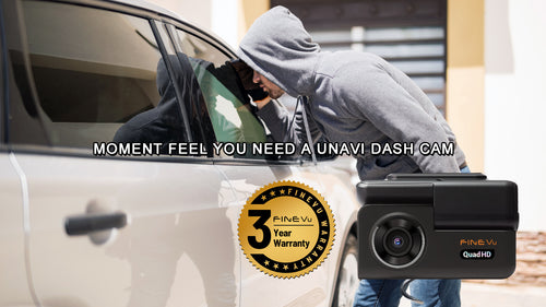 New Year Sale: UNAVI UGD621 | 2 Channel Dash Cam | 2K QHD | Built-in Wi-Fi  | Compatible GPS | 32GB SD Card