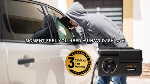 New Year Sale: Unavi FineVu GX300 | 2 Channel Dash Cam | 2K QHD | GPS &  WiFi built-in | 32 GB SD Card