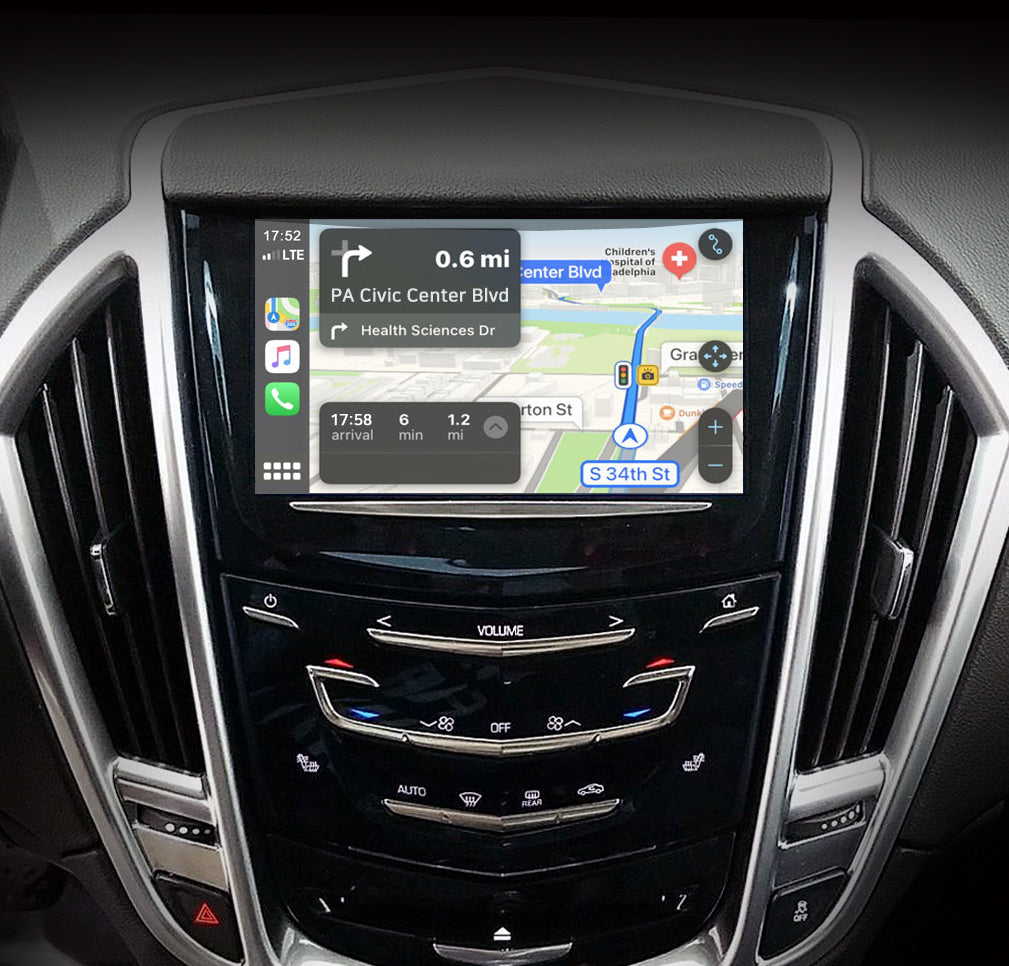 Volvo CarPlay Retrofit Google Maps & Waze
