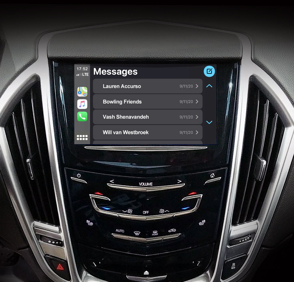Volvo Apple CarPlay Messages