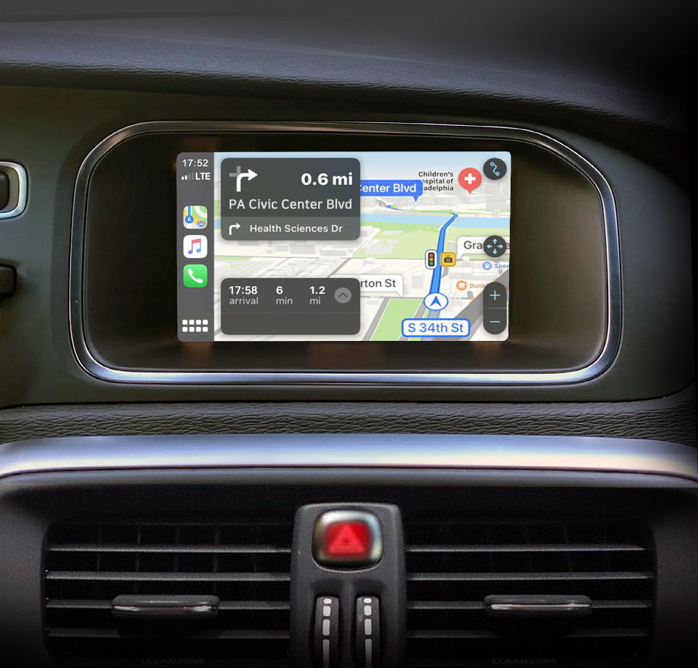 Car Play sans Fil Volvo V60 (2015-2019), autoradio-boutique