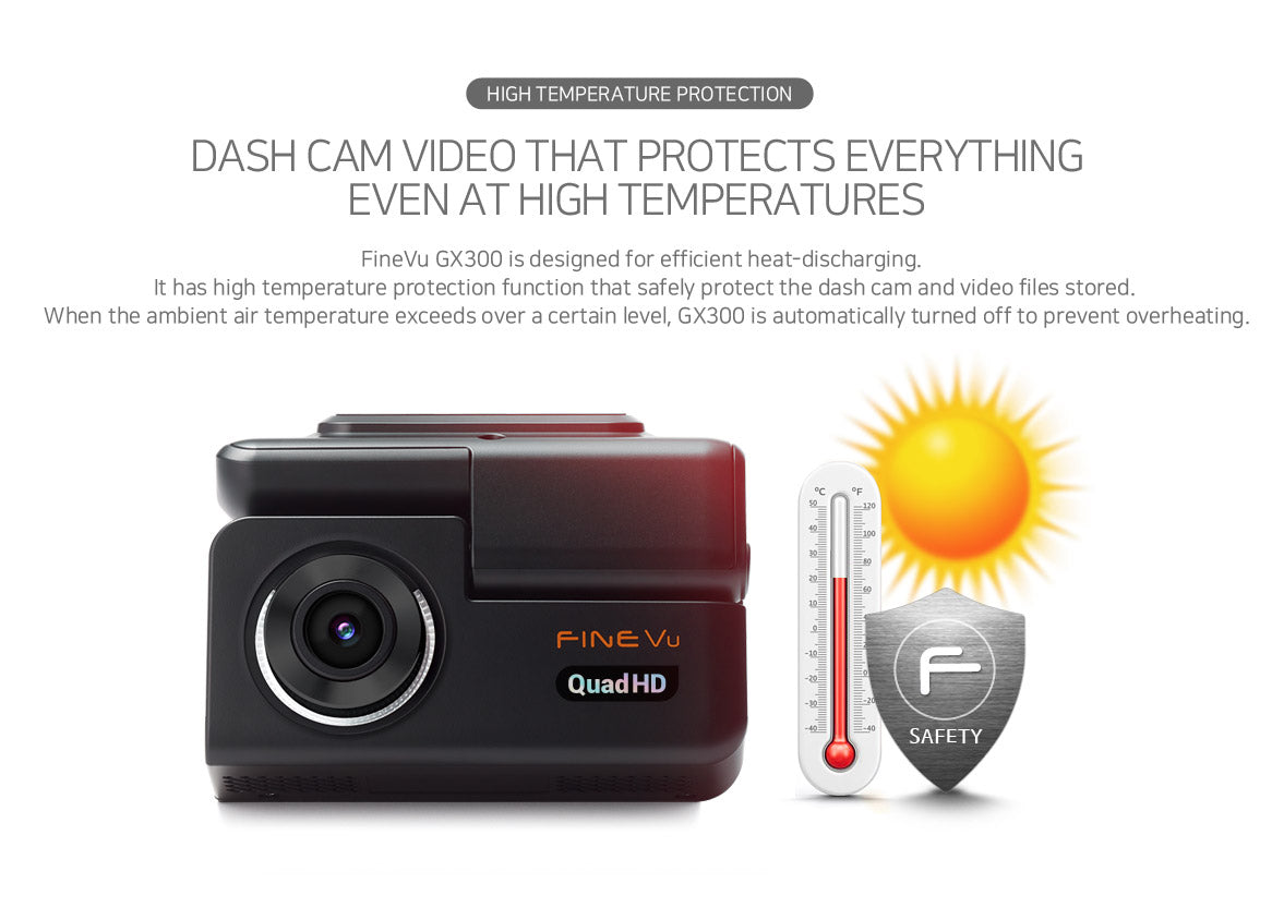 Presidents Day Sale: Unavi Dash Cam FineVu GX300 2CH  Best Personal / Ride  Share Dash Cam – UNAVI USA, Inc.