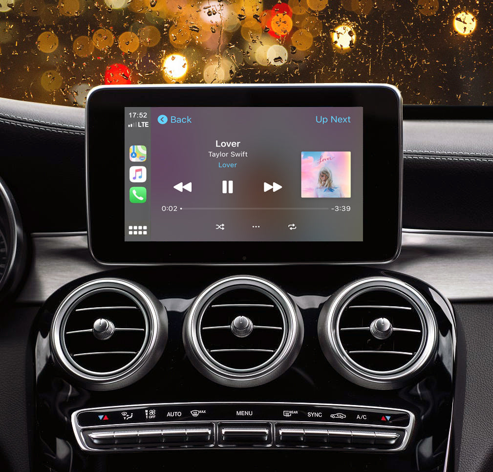 Décodeur Apple CarPlay sans fil pour Mercedes Android Auto Box
