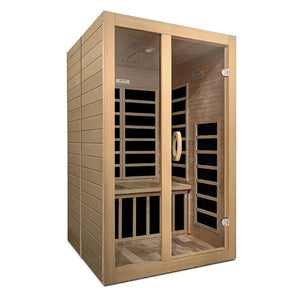 Dynamic Santiago 2-Person Low EMF Far Infrared Sauna – DYN-6209-01 - ISF Fitness Equipment