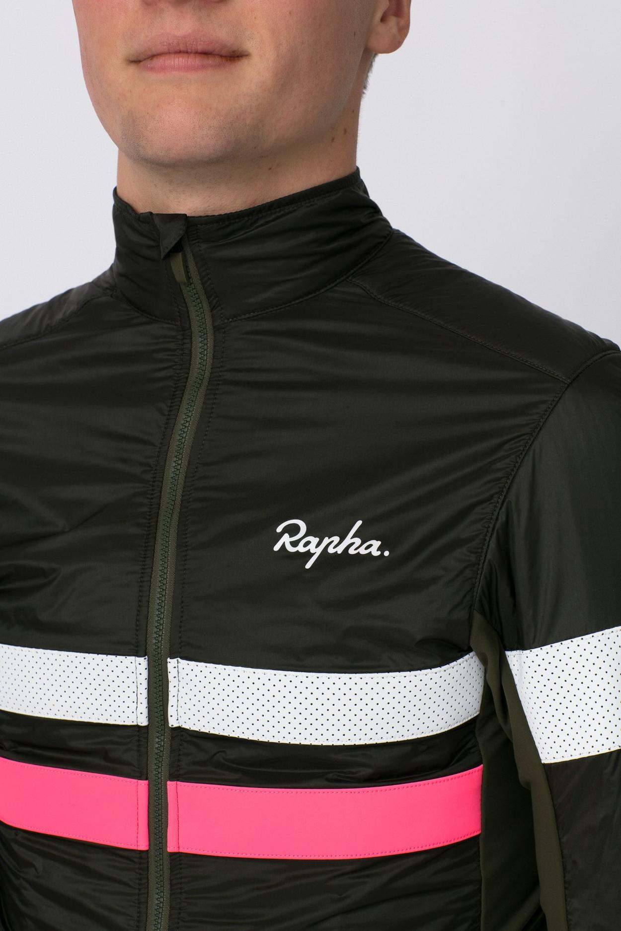 rapha brevet visibility wind jacket