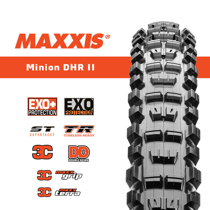 maxxis minion dhr ii 26