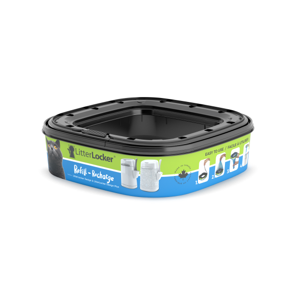 Litter Locker - Cassette pour Litter Locker Design & Design Plus - Paq –  Boutique Animali
