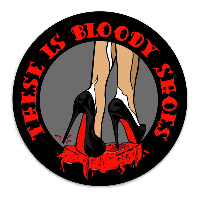 Bloody Shoes Magnet -