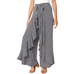 ladies striped trousers