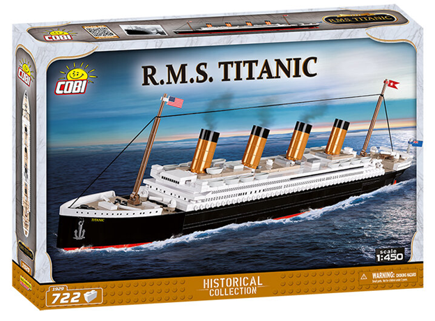 TITANIC COBI BLOCK 722 PIECE SET – Titanic Museum Attraction