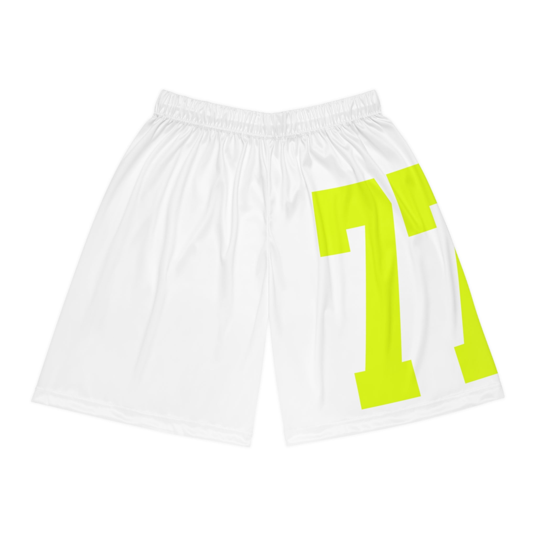Product Image of SAFETY GREEN 77 Basketball Shorts #1