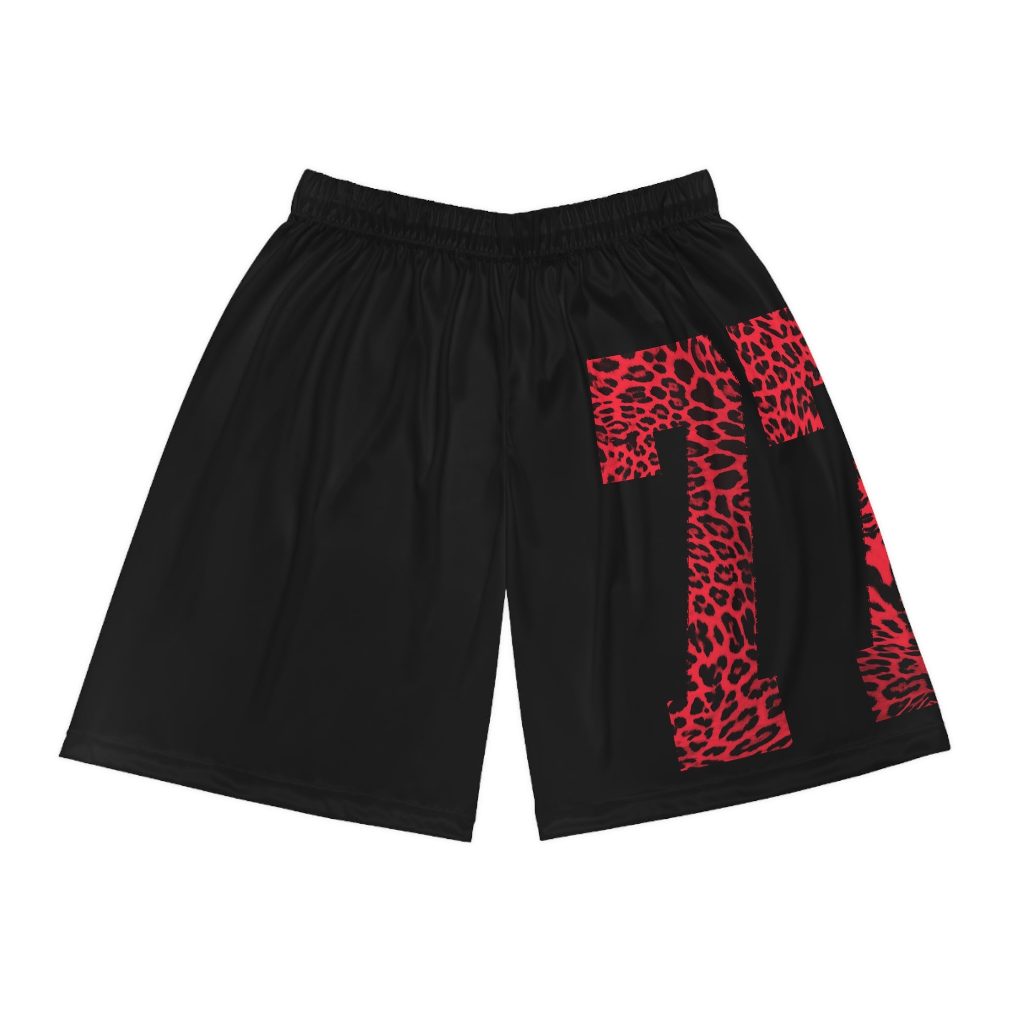 Product Image of RED CHEETAH 77 Basketball Shorts (black) #1
