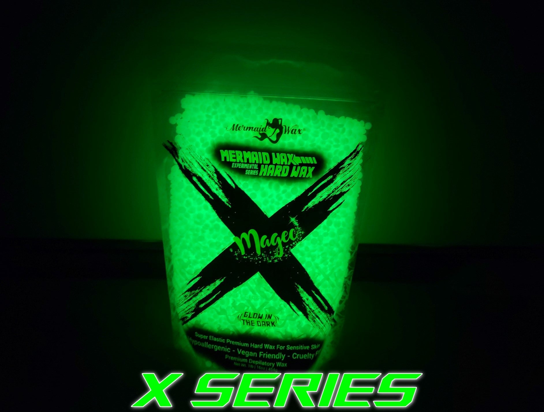 Retail | Glow in the Dark Hard Wax | X Series -Magec