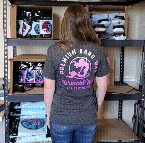 Mermaid Wax T-Shirts Onyx - MADE IN THE USA
