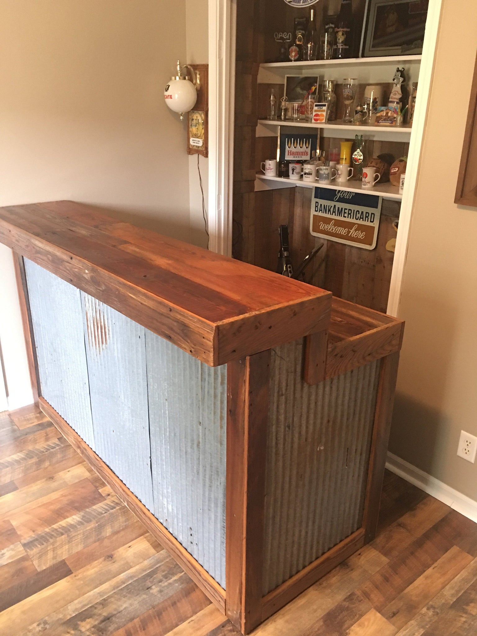 Reclaimed Barnwood Bar Furniture for Sale