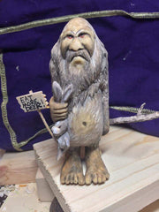 Bigfoot, Basswood, Carving, Hummul, bigfoot-carving-tools