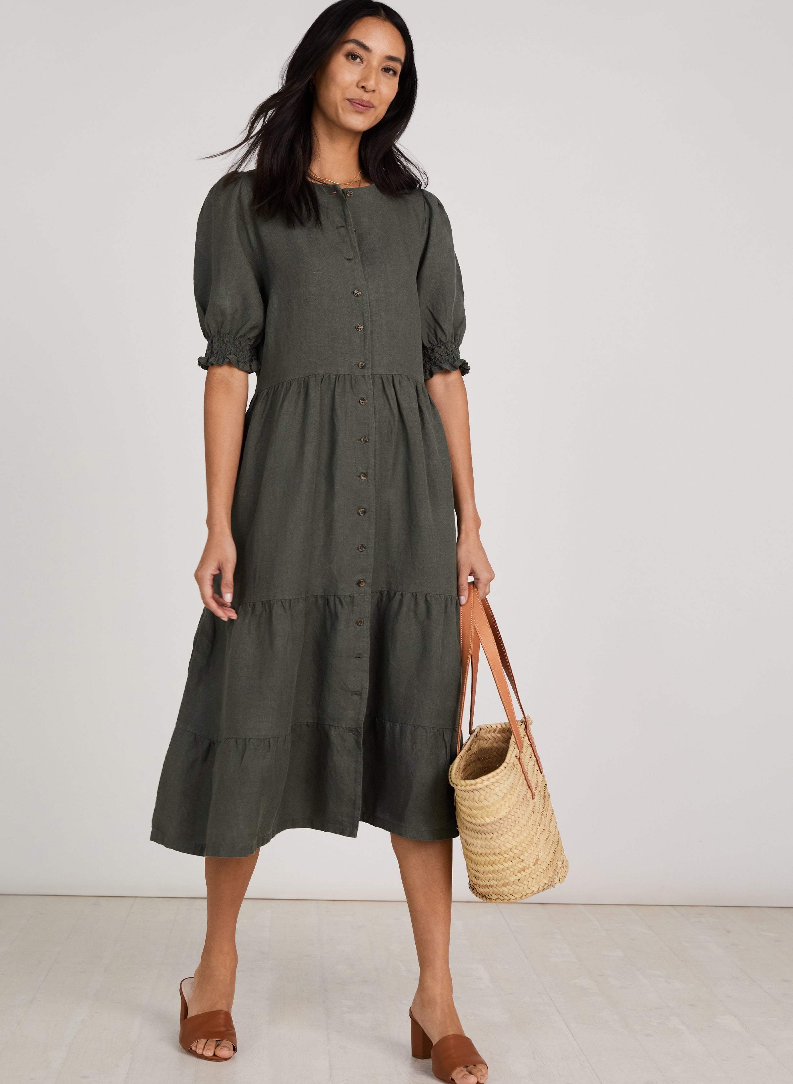 Maxine Hemp Shirt Dress