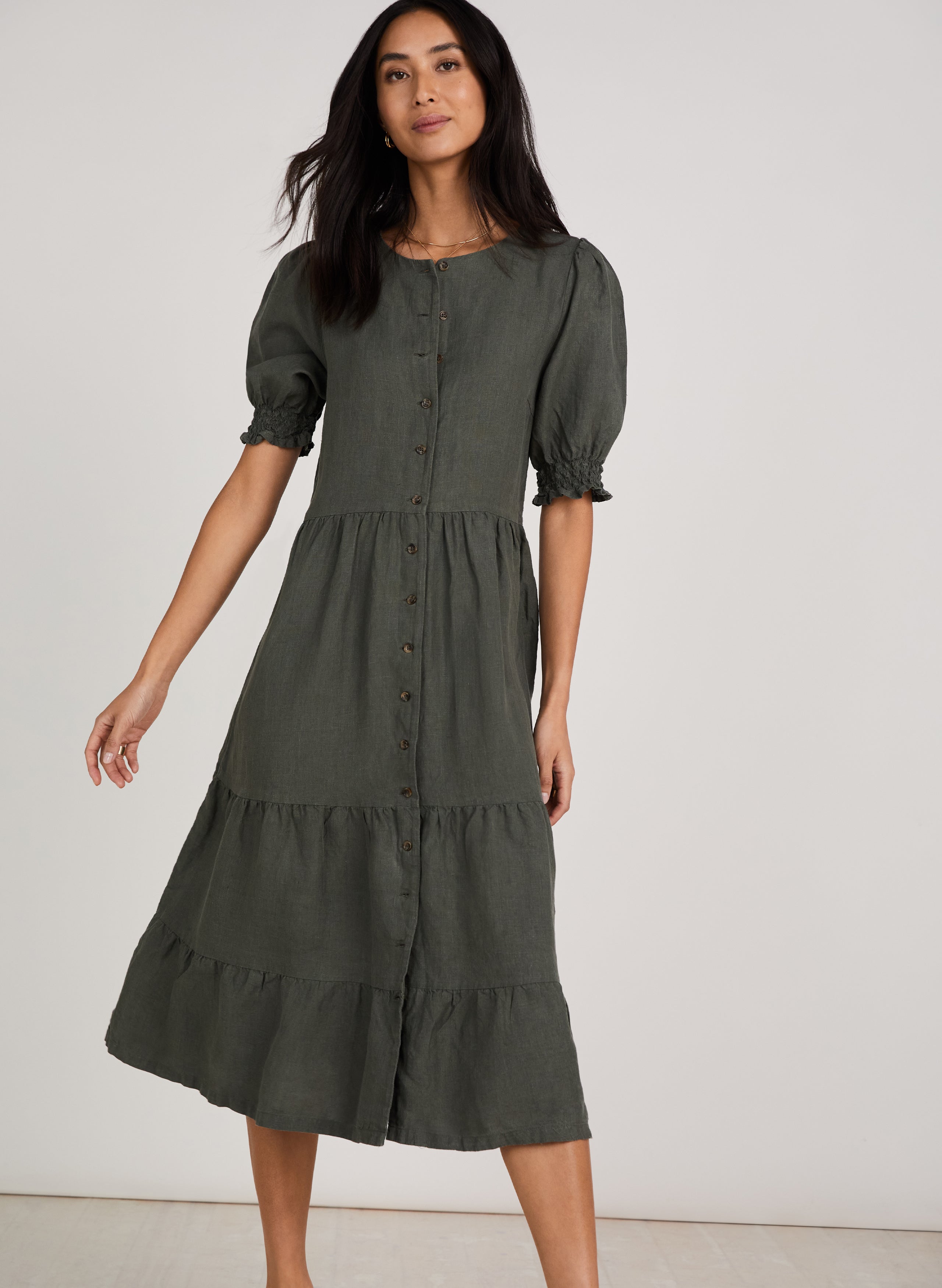 Maxine Hemp Shirt Dress