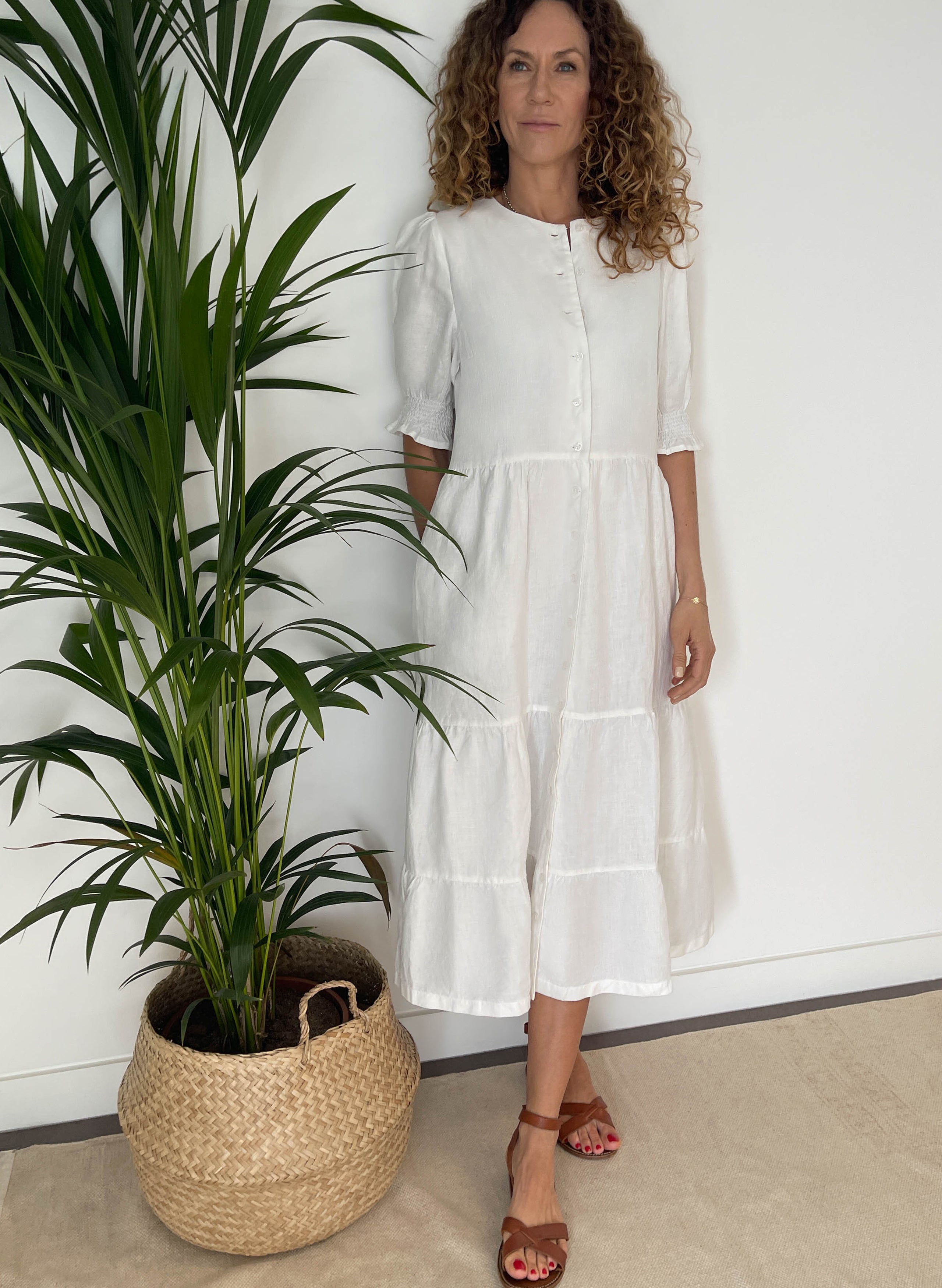 Maxine Hemp Shirt Dress