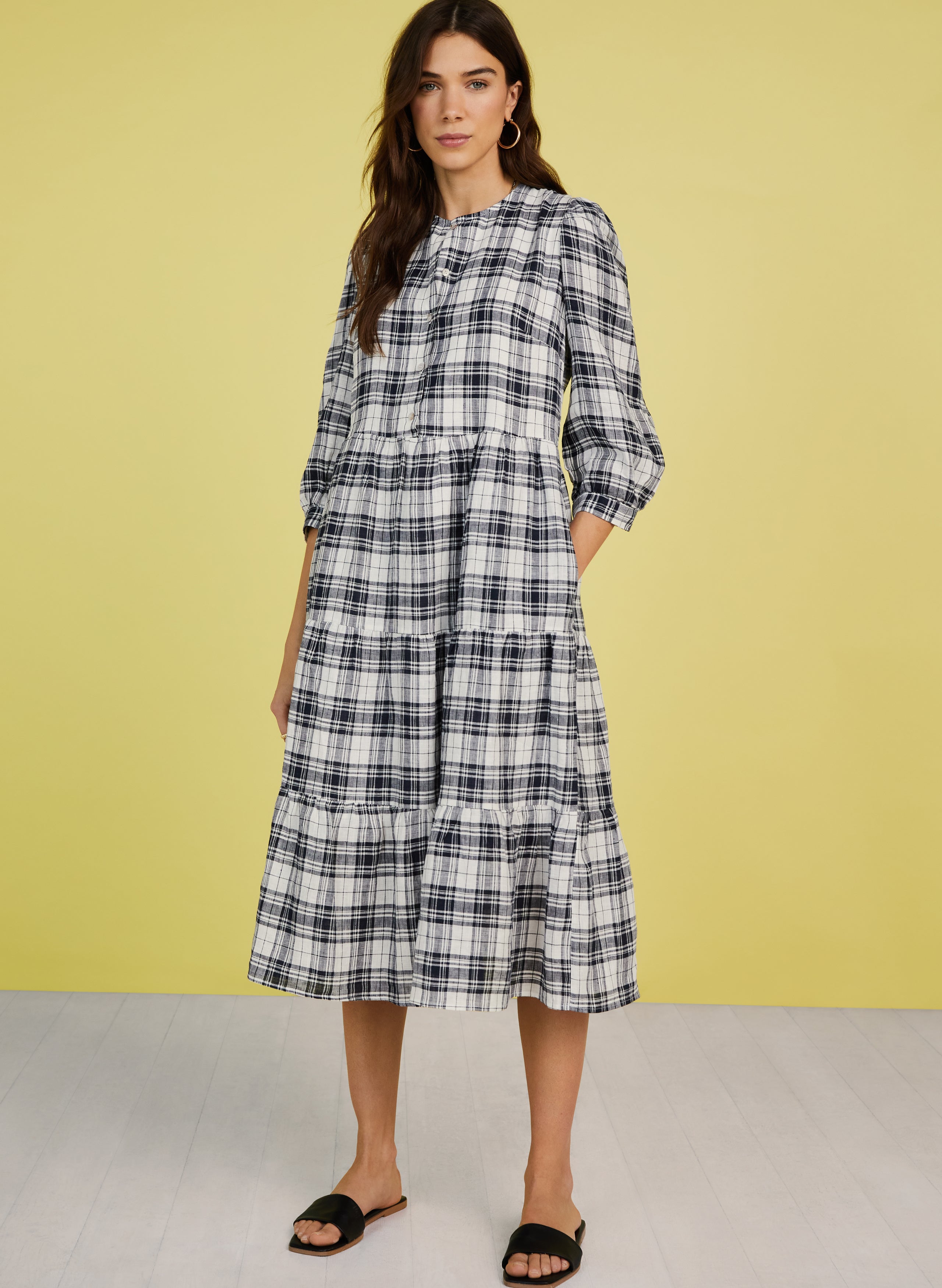 Maria Linen Dress