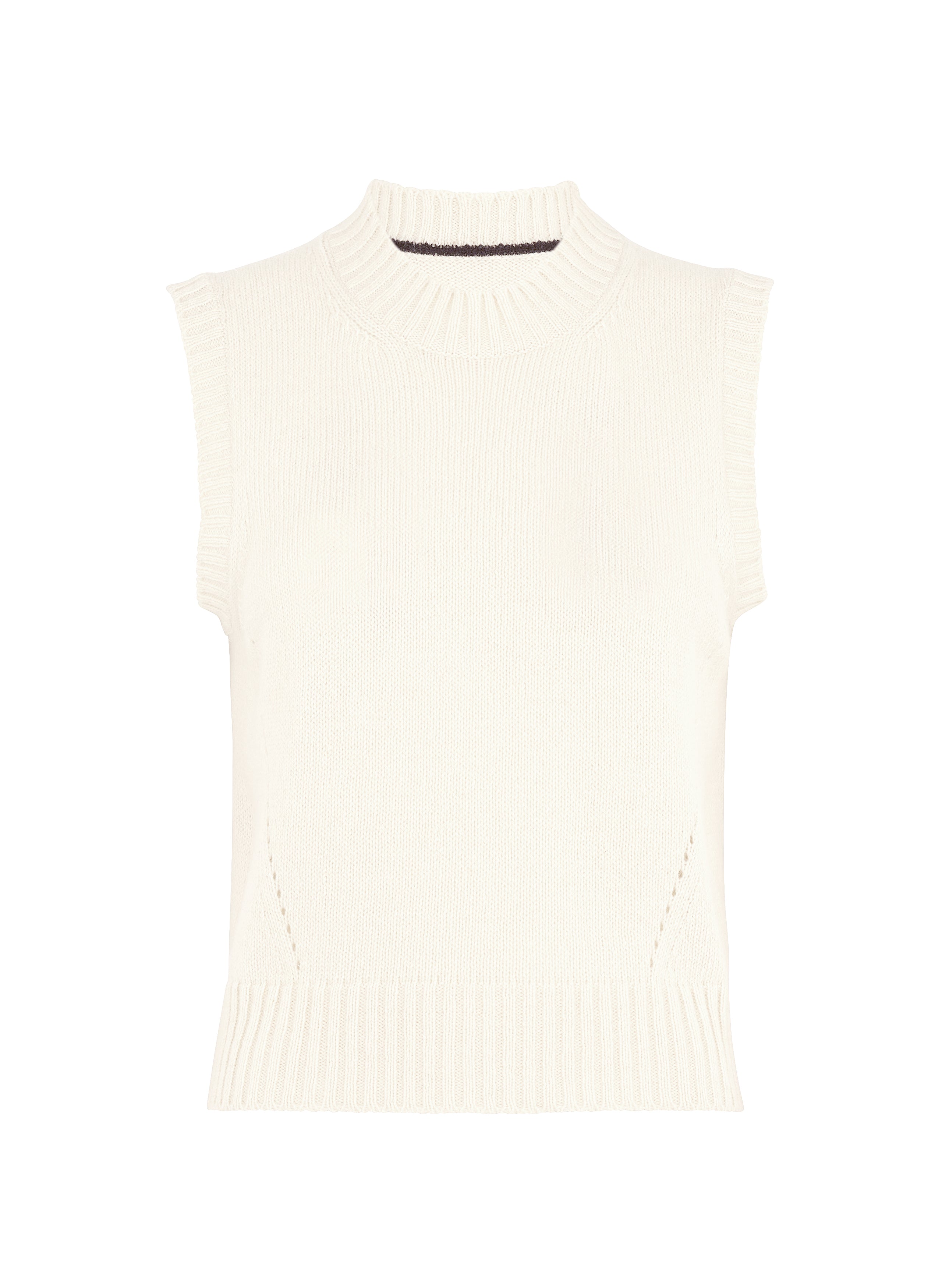 Portia Eco Cashmere Knitted Vest