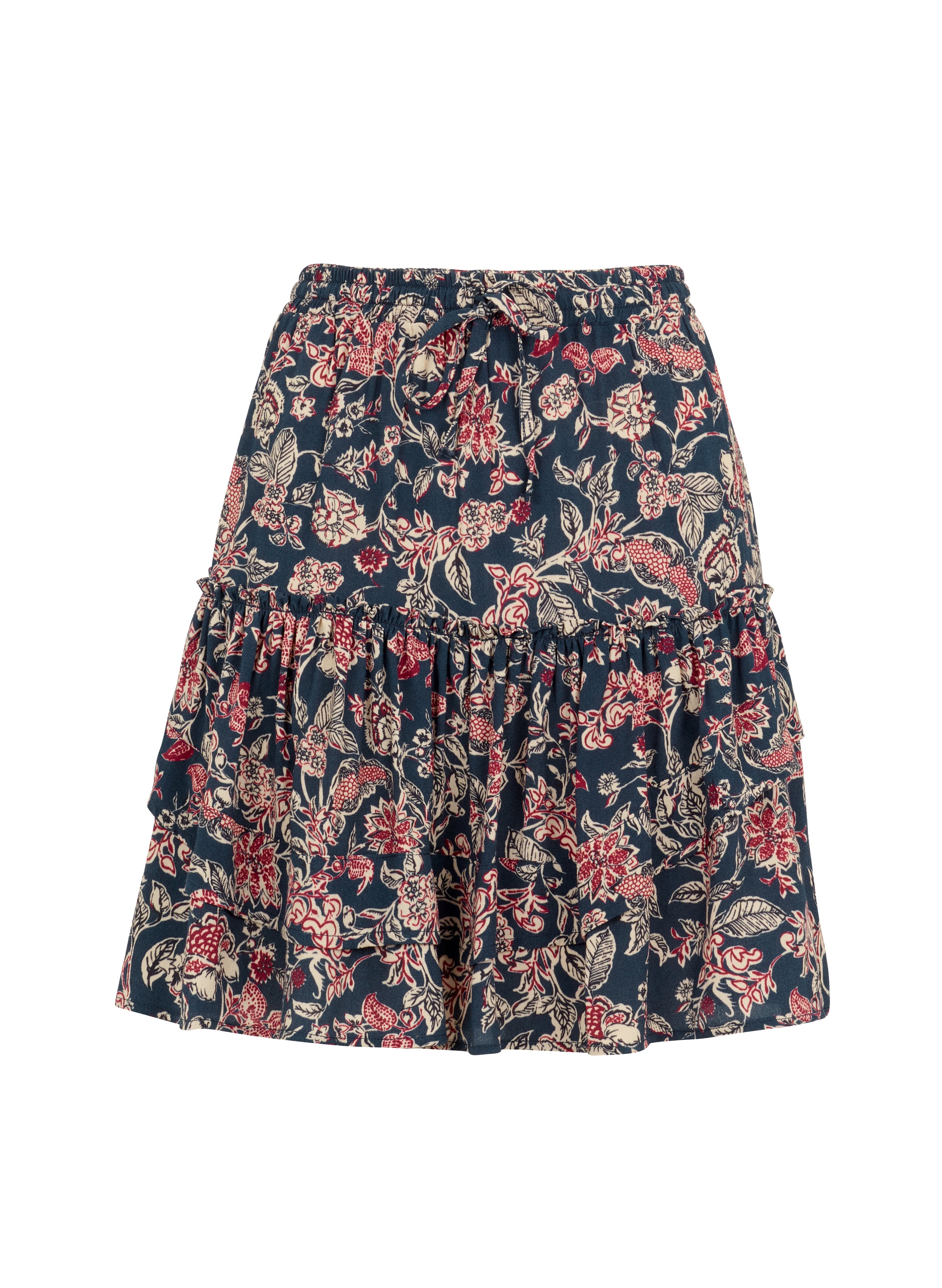 Pre-Loved Athelie Viscose Mini Skirt