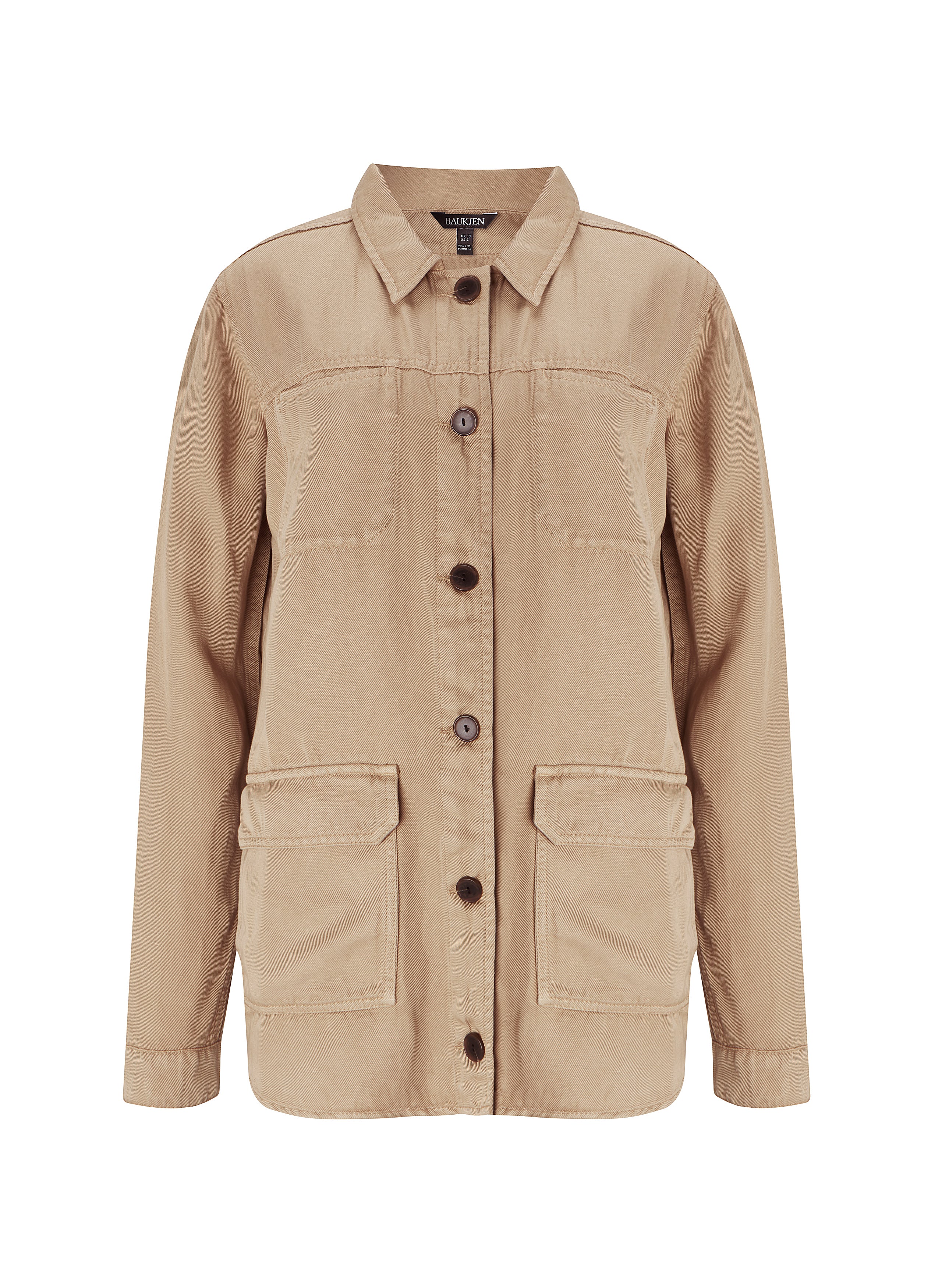 Shailene Army Jacket with TENCEL™