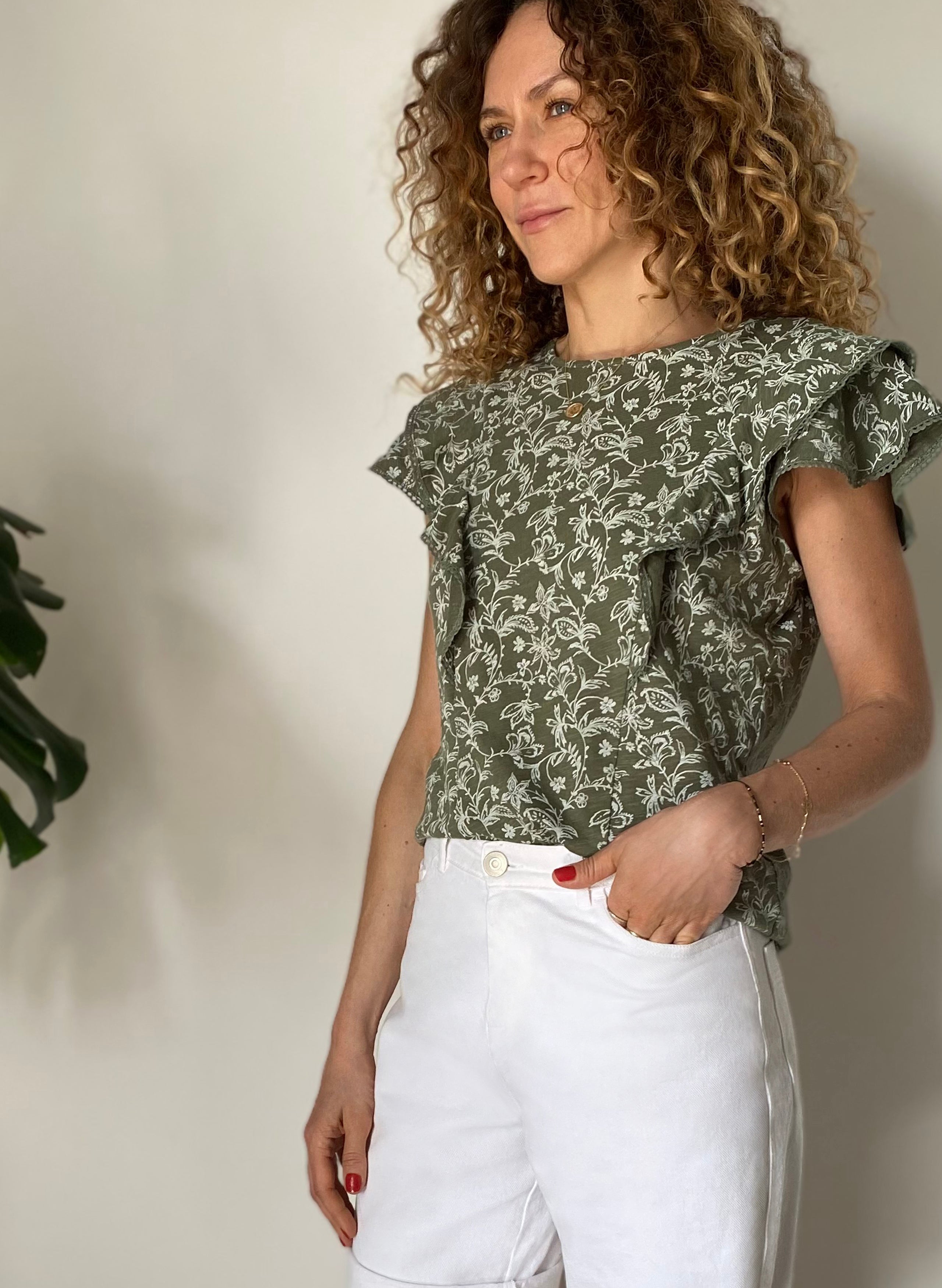 Kayla Organic Cotton Top