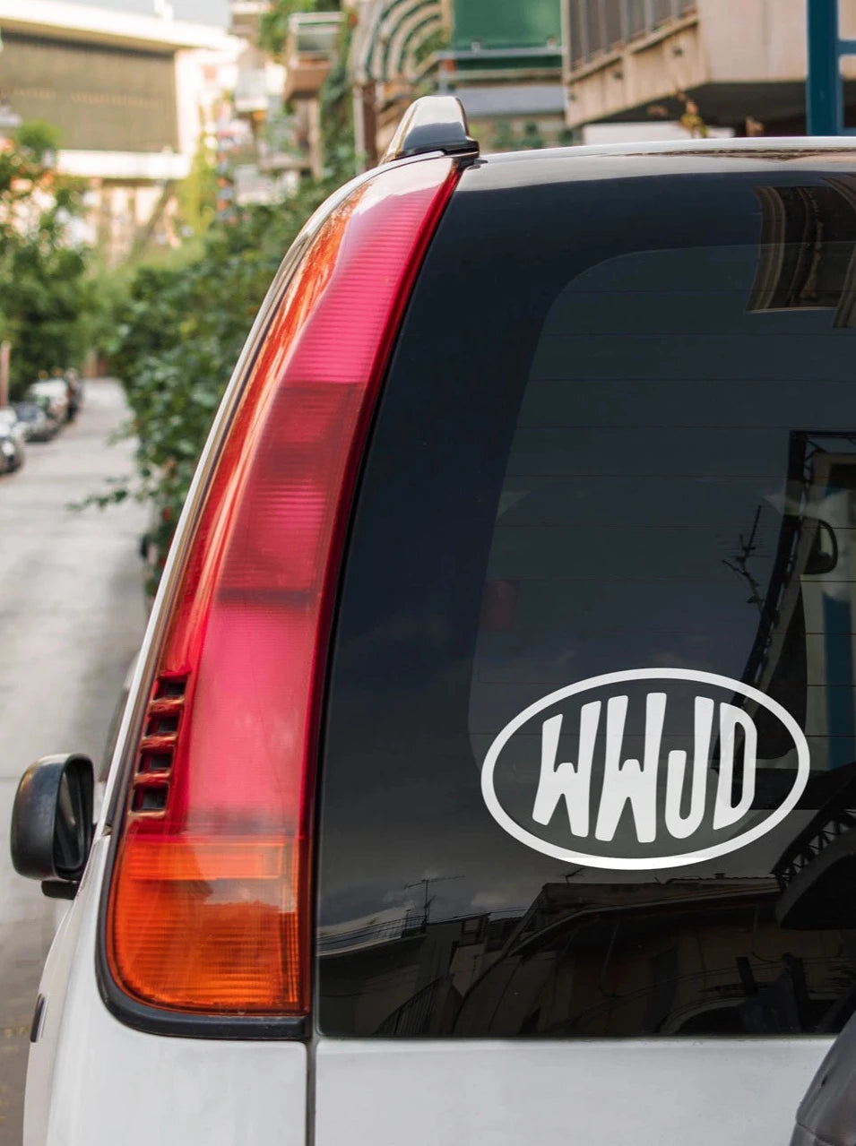 WWJD Vinyl Decal