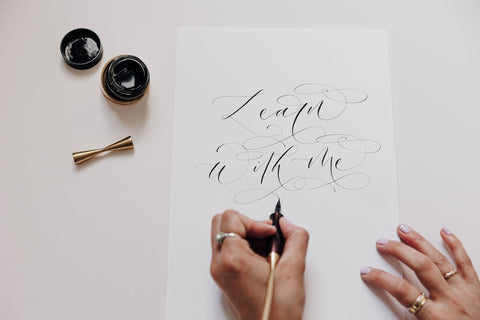 Ink & Flow - Bloom Calligraphy Pen by Tom's Studio