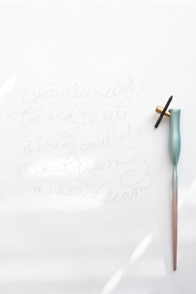 Tom's Studio Brush Lettering and Calligraphy Pen